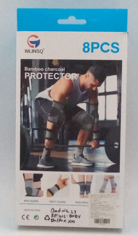 CONJUNTO DEPORTIVO DE PROTECION 8PCS