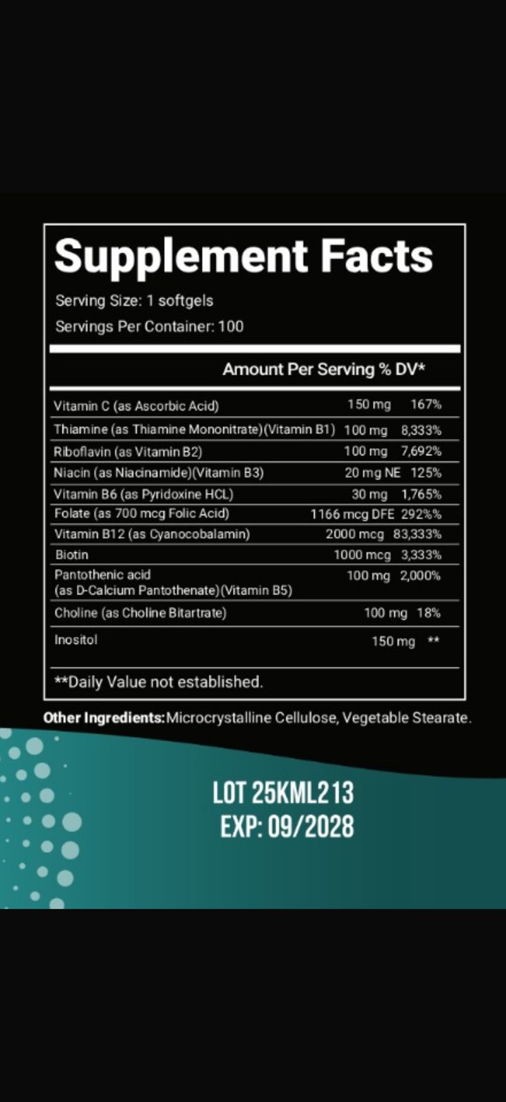vitamina B-12 complex total health
